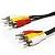 Кабель колокольчики 3RCA-3RCA, 5м