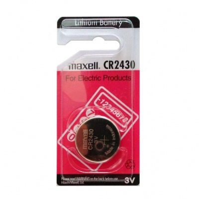Батарейка CR2430 Maxell, 3В